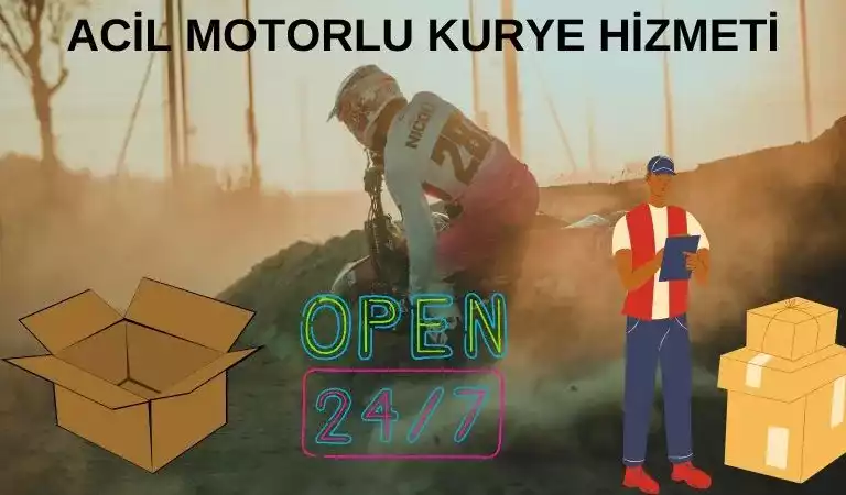 Acil motorlu kurye hizmeti nedir