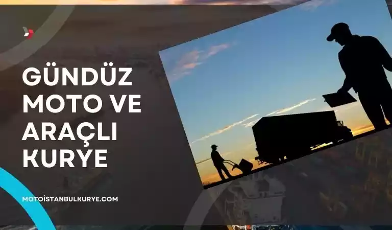 Gündüz motor kurye