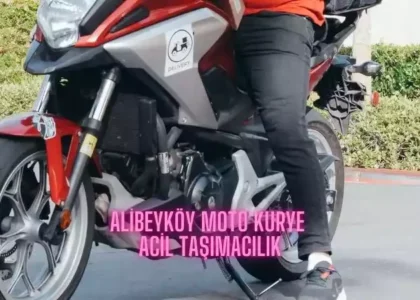 Alibeyköy motorcu kurye
