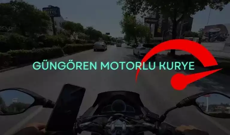 Güngören motorla kurye