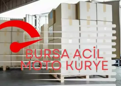 Bursa motoru ile kurye