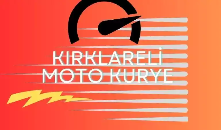 Kırklareli motor süren kurye