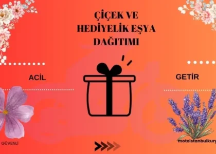 Çiçek ve hediyelik eşya dağıtımı
