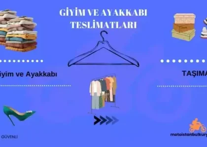 Giyim ve ayakkabı teslimatı