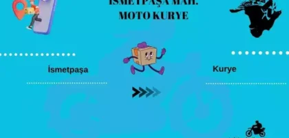 İsmetpasa mahallesi motorcu kurye