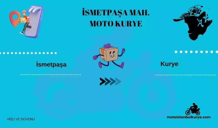 İsmetpasa mahallesi motorcu kurye