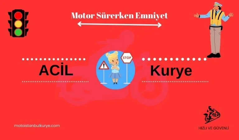 Motosiklette emniyet kuralı